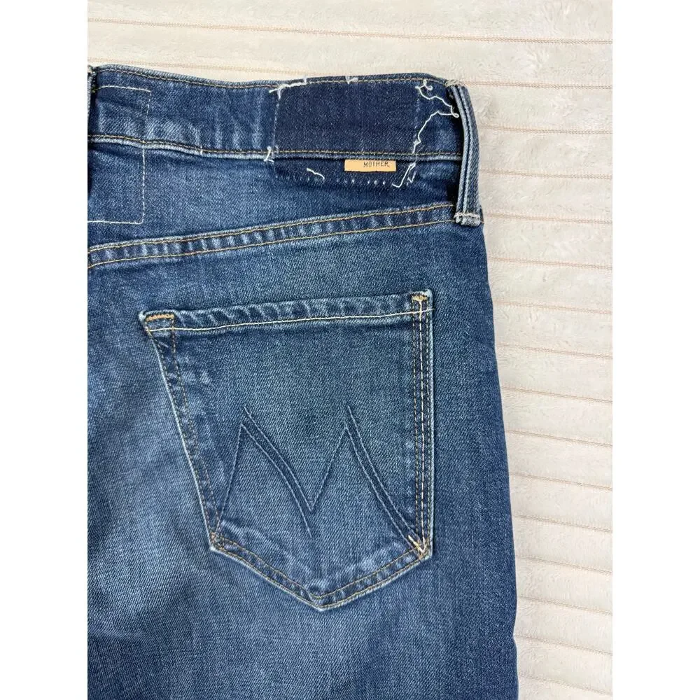 Mother SUPERIOR Lil’ Tomcat Roller Skimp 29 Perfectly Imperfect Wide Leg Jeans